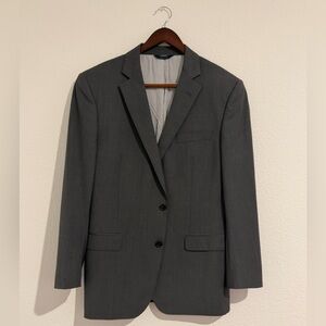 Brooks Brothers Charcoal Gray Two-Button Explorer Madison Fit Blazer Jacket 42S